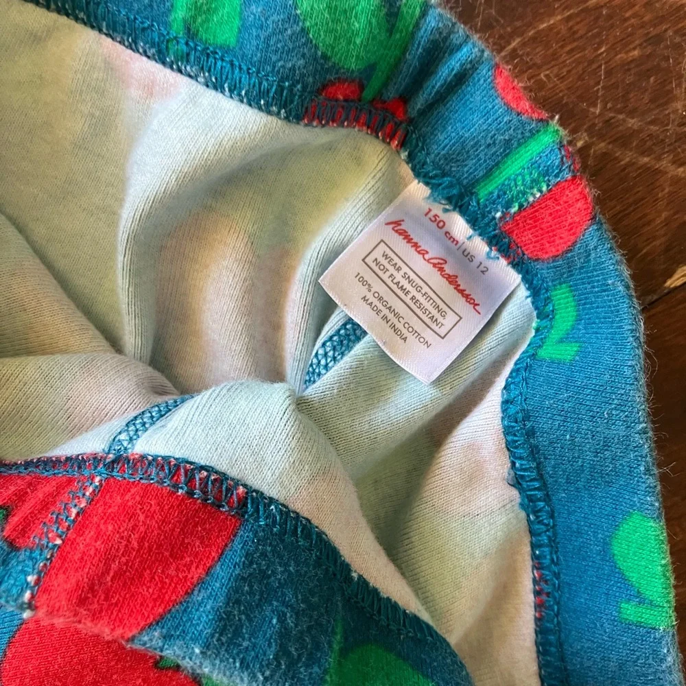 Hanna Andersson Apple Pajama Set 12